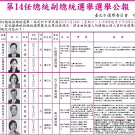 總統選舉公報竟然沒有「政見欄」：一段衝撞、台獨、與電視機交織而成的故事