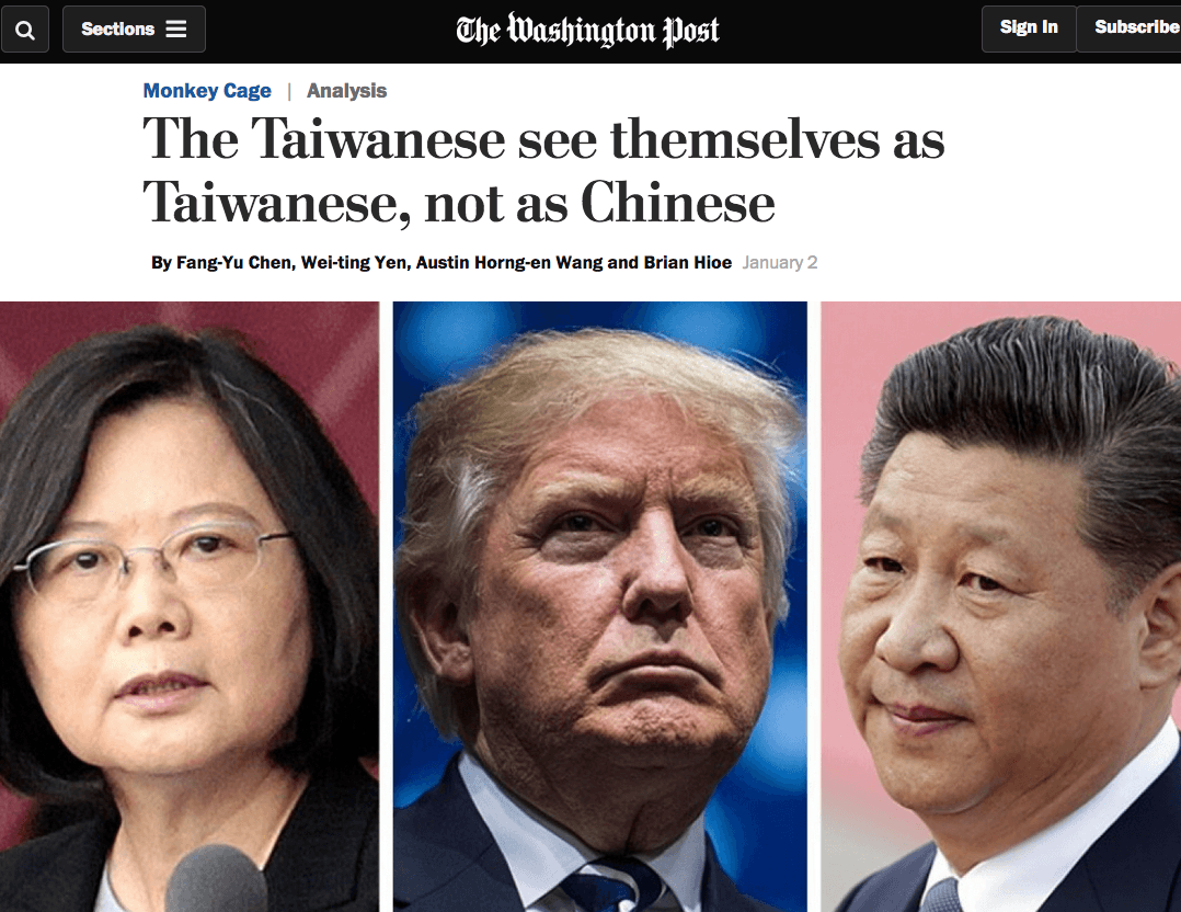 什麼是「現狀」？台灣人視自己為台灣人，不是中國人– 菜市場政治學