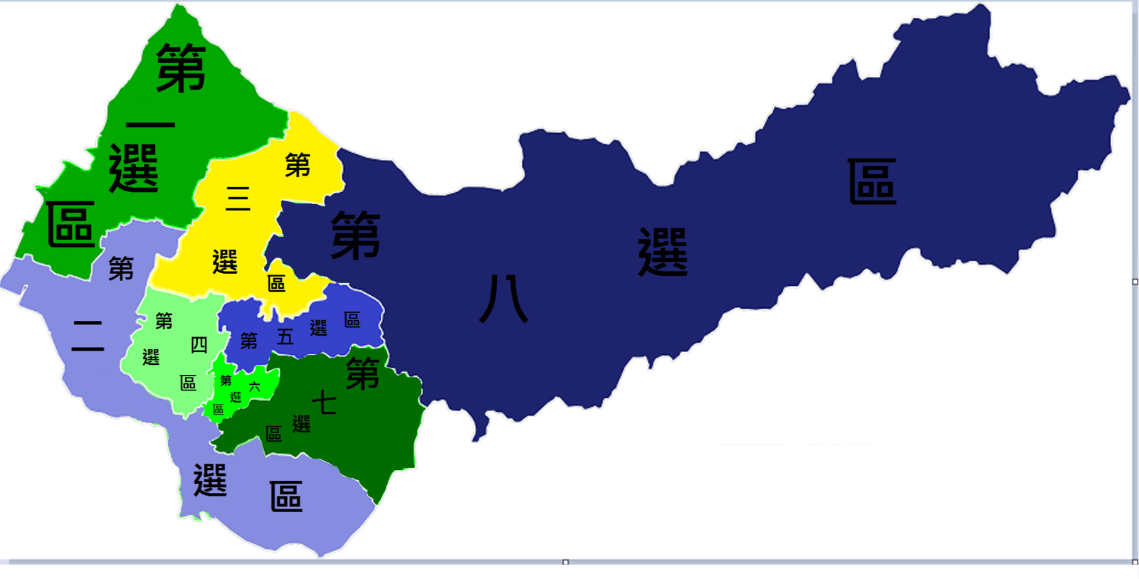 淺談美國政治操作下的選區劃分：一座沒有國會代表的大城市– 菜市場政治學